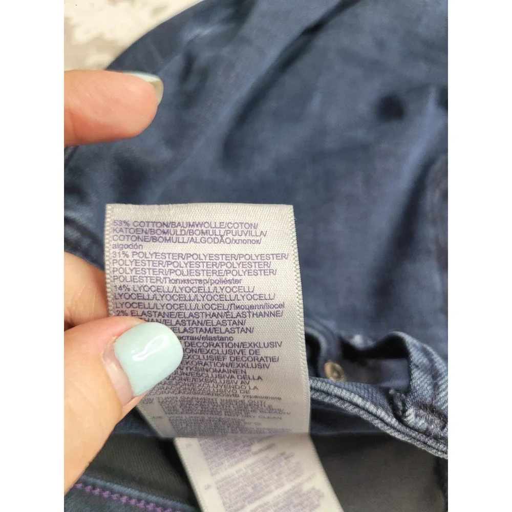 NYDJ Sheri Ankle Jeans Women's 4P Lift Tuck Technology Not Your Daughter's Jeans